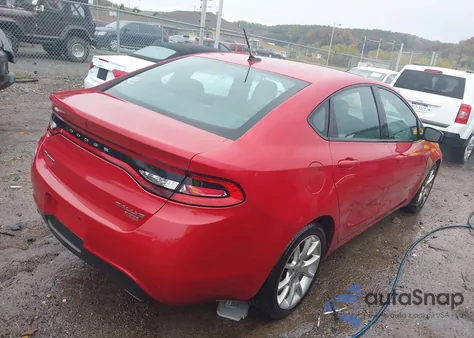 2013 Dodge Dart Rallye from USA, damaged, VIN 1C3CDFBH8DD682460